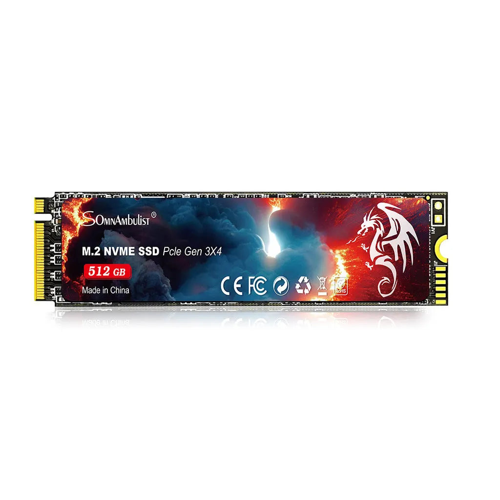 M.2 solid state drive for desktop computers with PCIe 3.0 interface and multiple capacity options