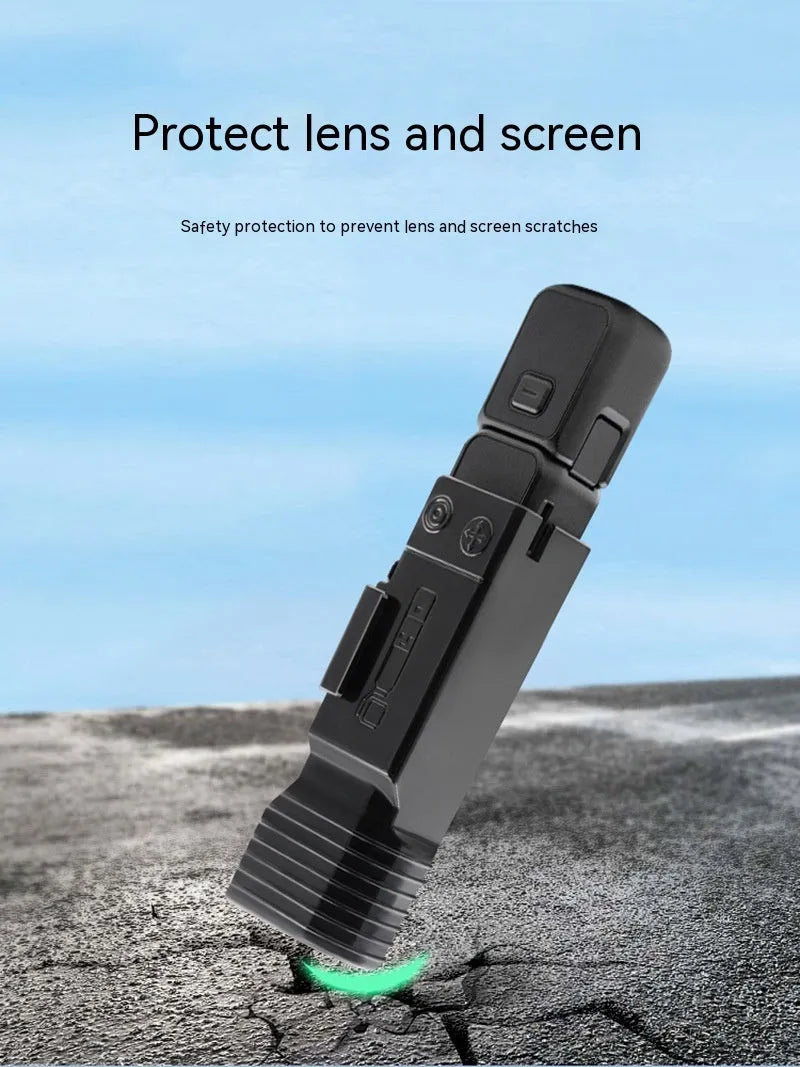 Black ABS lens cover for DJI OSMO Pocket 3, 13 x 4.8 x 4.6cm, scratch protection accessory