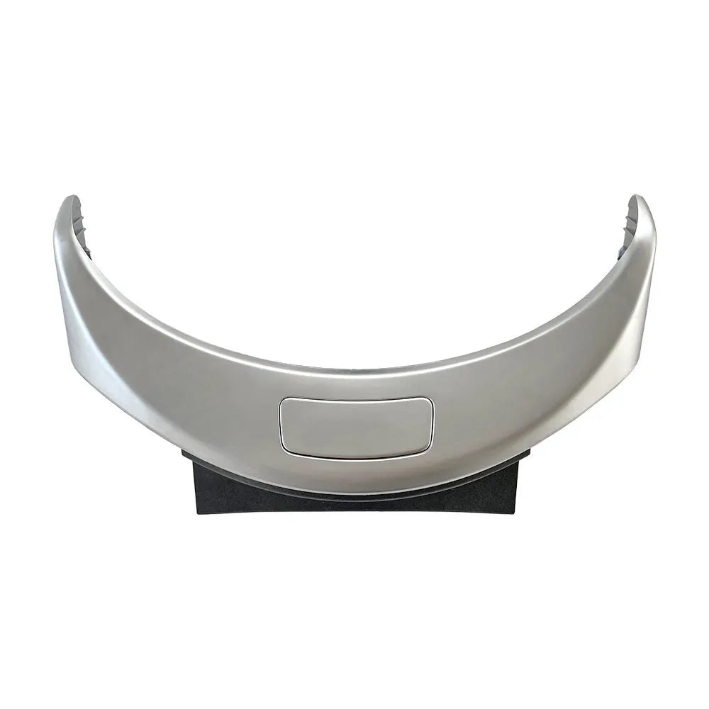 Mercedes C-Class GLC-Class armrest console button replacement panel in electroplated finish