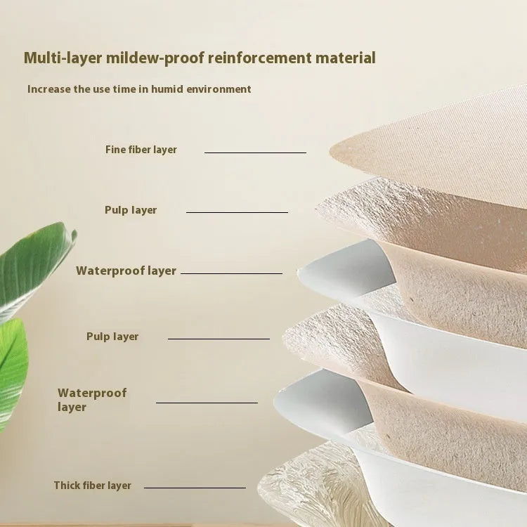 Brown disposable biodegradable cat litter box shown in three size variants.