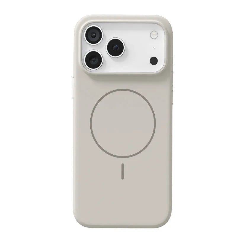 Frosted matte magnetic protective case for iPhone 17 series with camera button cover