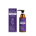 Soothing and moisturising body oil with natural oils in a 100ml bottle for daily skin hydration