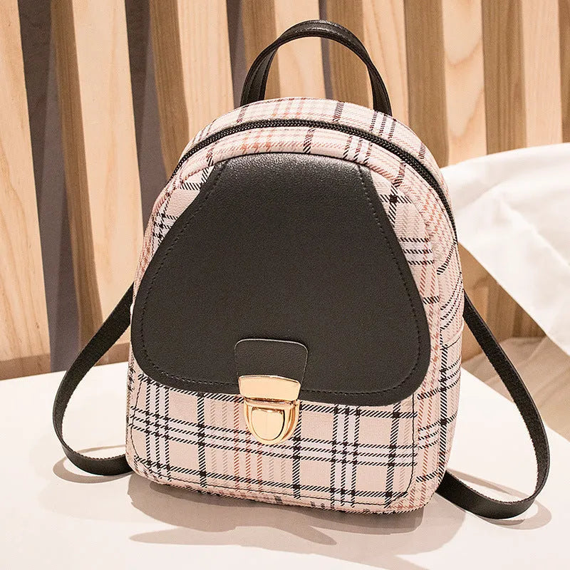 One shoulder diagonal phone bag in PU fabric shown in multiple colour options