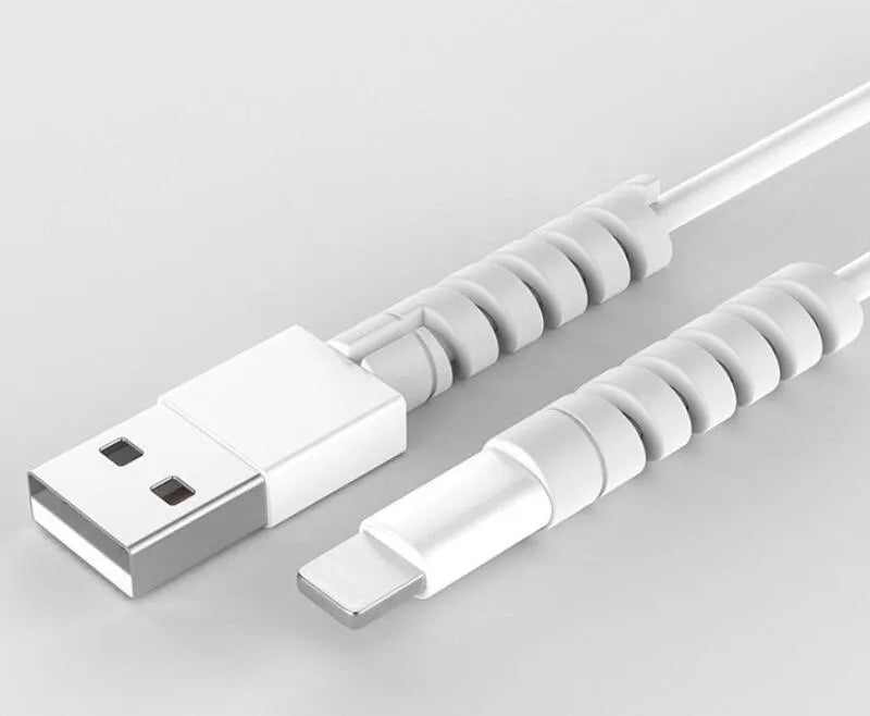 3.5cm plastic charging cable protector for phone charger cables in assorted colours
