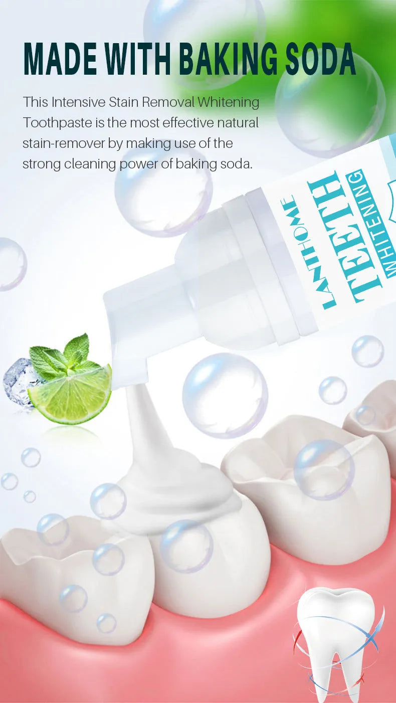 Teeth whitening mousse 50ml oral care foam for adult whitening cleaning