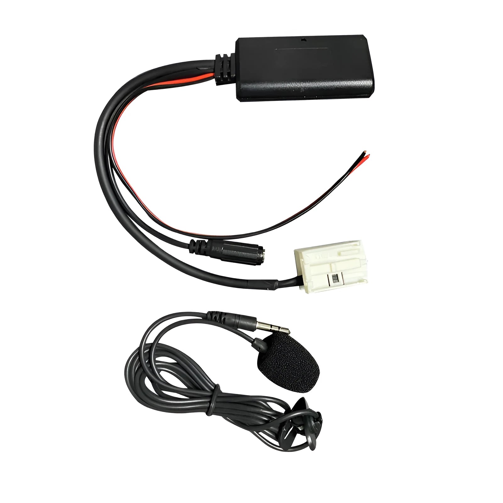 Bluetooth audio cable and microphone kit for Citroen and Peugeot car stereos with RD4 head unit.