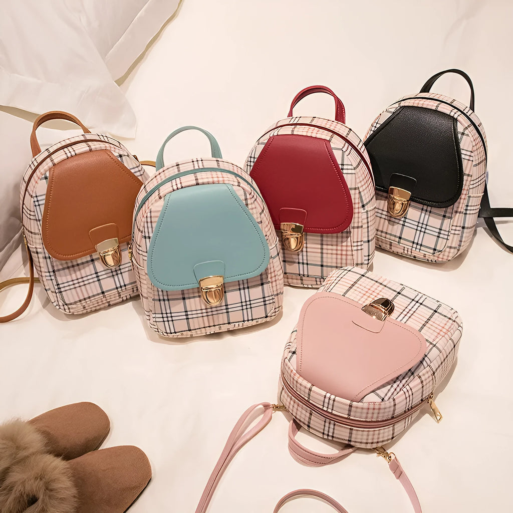 One shoulder diagonal phone bag in PU fabric shown in multiple colour options