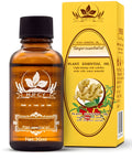Royal Grassland Ginger Essential Oil 30ml bottle with grape seed and ginger flower oils for nourished skin
