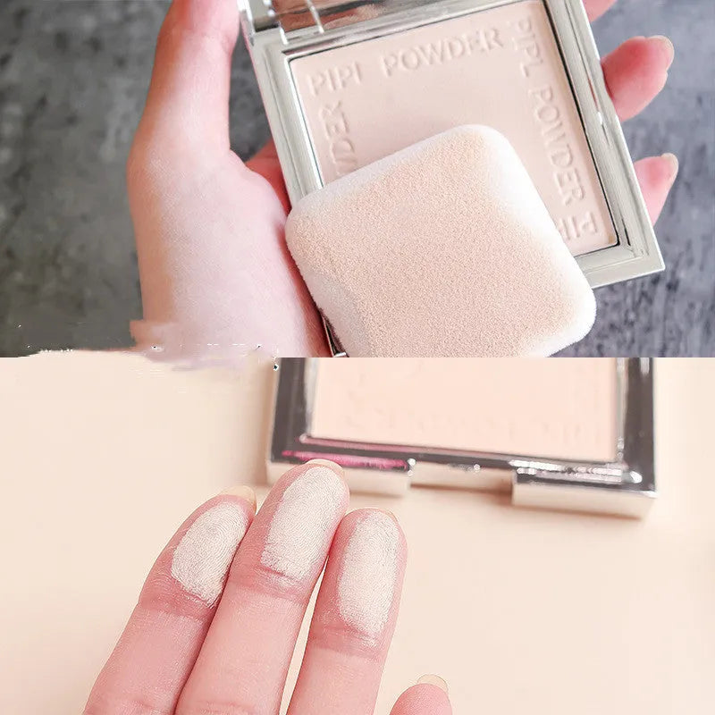 Moisturising dry powder setting loose powder in natural and bright skin colour shades
