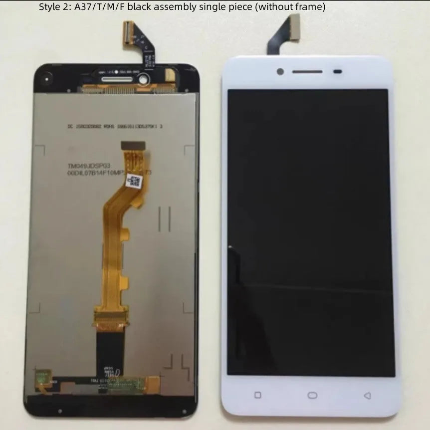 A37 smartphone LCD integrated screen assembly replacement for T M F models