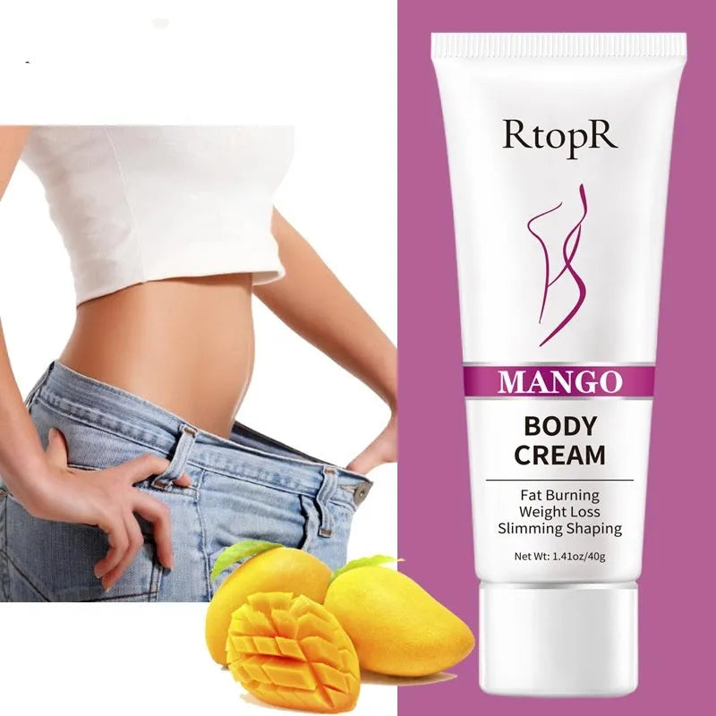 RtopR Mango Slimming Cream 40g white packaging for ladies universal skin type