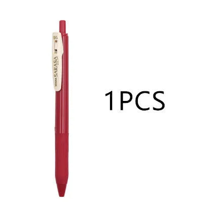 0.5mm bullet neutral gel pen with Japanese design in multiple colour options including retro styles