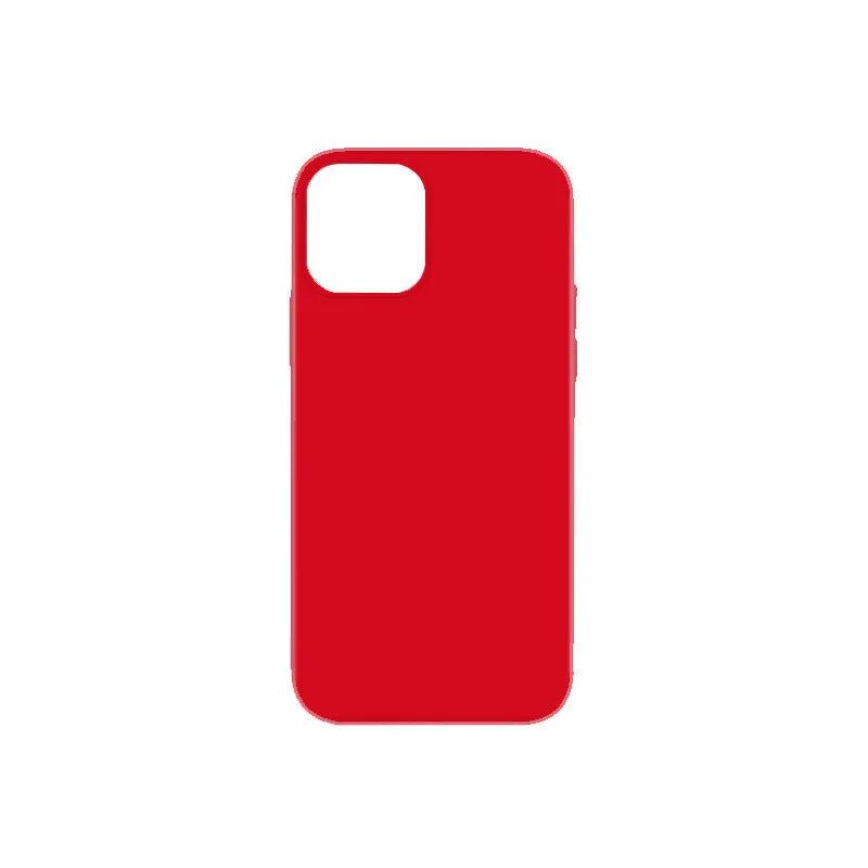 Candy silicone TPU phone case for iPhone 12 series in solid colour back cover style