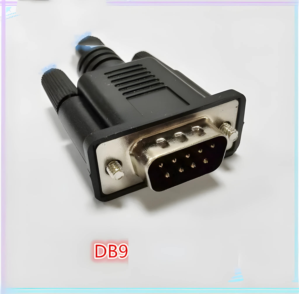 Black XW2Z-200T DB9 connection cable for CP1H PLC and MPT NB NS NT touch screens, indoor use