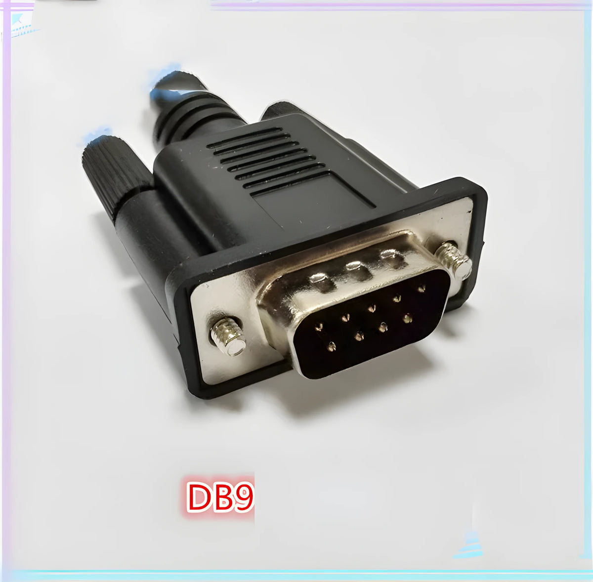 Black XW2Z-200T DB9 connection cable for CP1H PLC and MPT NB NS NT touch screens, indoor use