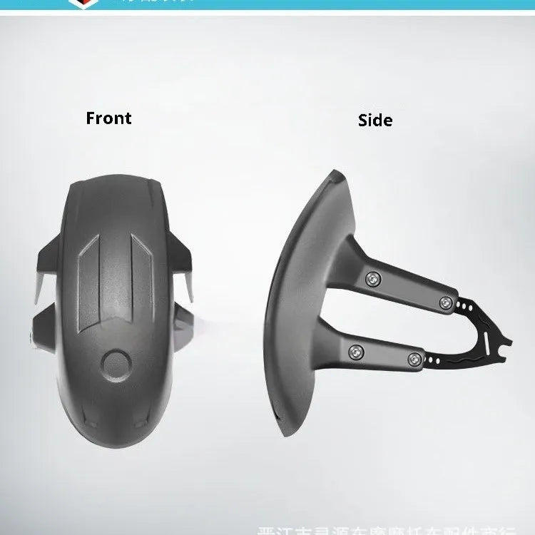 Universal motorcycle rear mudguard black plastic lengthened fender for horizon modification