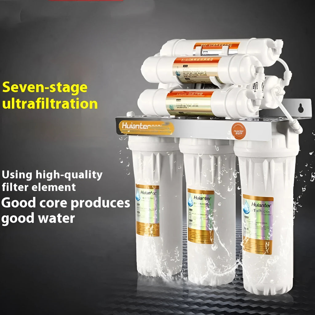 White plastic water purifier filter element for household tap water filtration