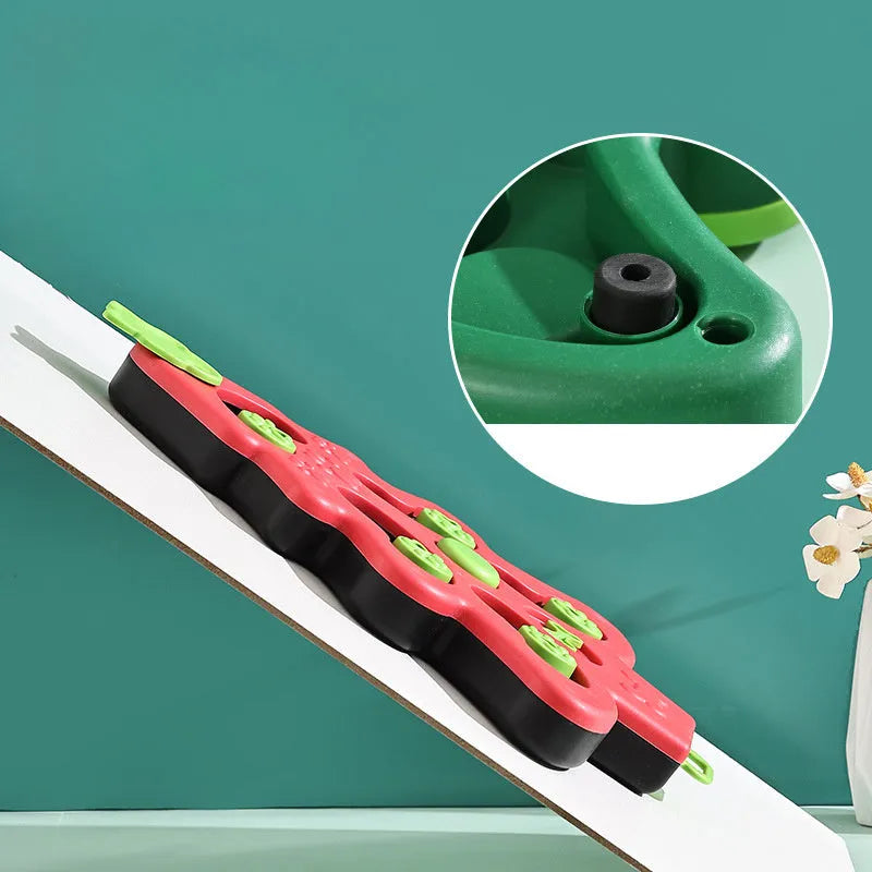 Interactive dog puzzle toy Christmas tree slow food bowl in green with non-slip base