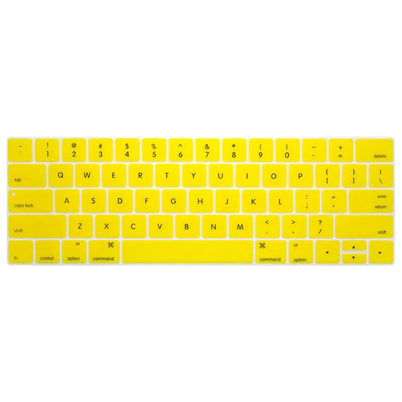 Silicone keyboard protective film in nine colours for 11-inch MacBook Air Retina models A1466 A1534 A1932