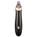 Electric blackhead remover tool with vacuum suction and multiple nozzle attachments
