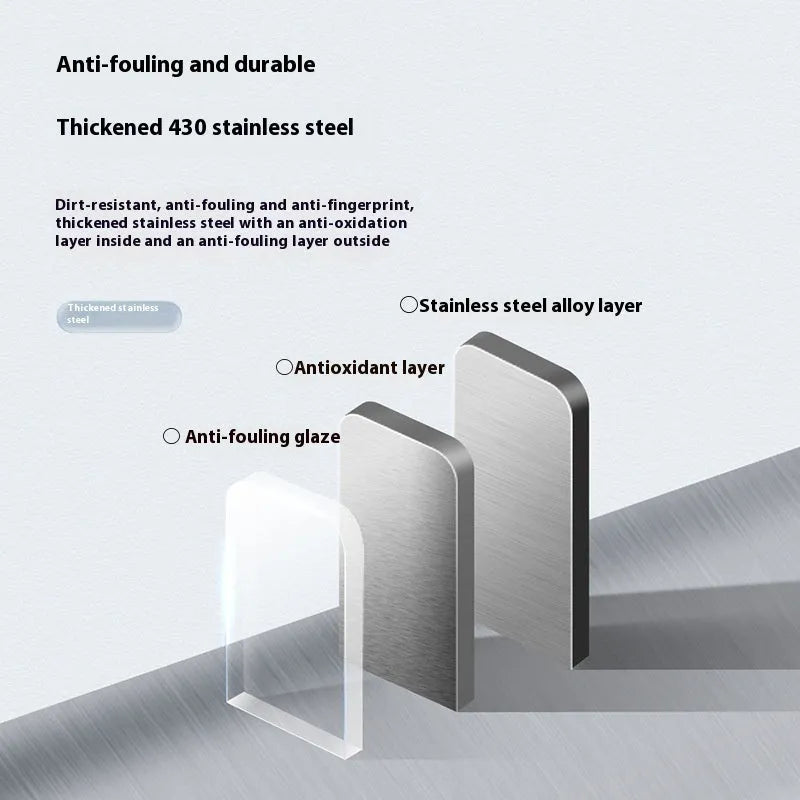 Stainless steel automatic sensor trash can with square bucket and deodorant function.