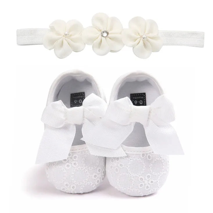 Baby princess shoes soft sole infant footwear pink colour size 11cm for 0-6 months