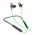 Wireless Bluetooth magnetic double-ear extra bass headphones in Black with V5.0 technology