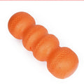 High hardness black spine foam roller, 45cm long and 15cm wide, yoga aid for back and muscle rolling