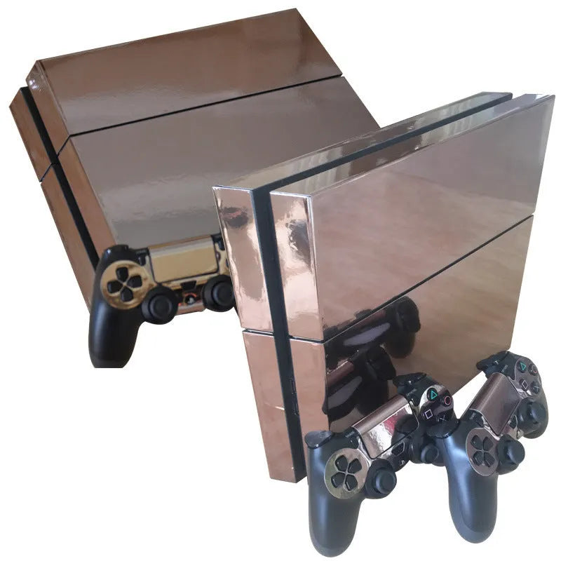PS4 gold plating housing film in six colours including blue, green, red on 33x20cm matte surface