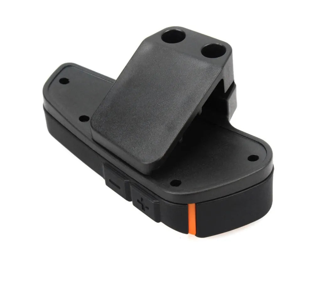BT-S2 motorcycle Bluetooth walkie-talkie headset in black with 1000m intercom range and DSP noise cancellation