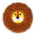 Brown fabric sniffing pad for dogs and cats measuring 33cm by 25cm