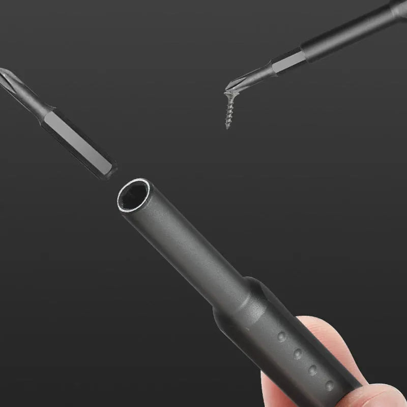 49-in-1 magnetic precision screwdriver set for mobile phone repair in a storage case.