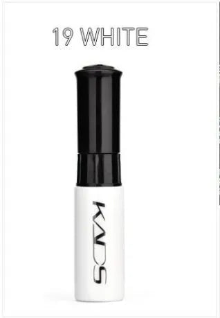 Color print nail polish bottle with 7ml net content in standard colour finish