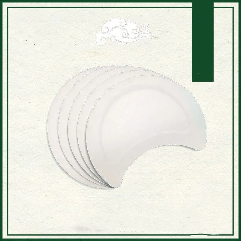 Neck lymphatic drainage patch adhesive sheet for lymph congestion relief and immunity support