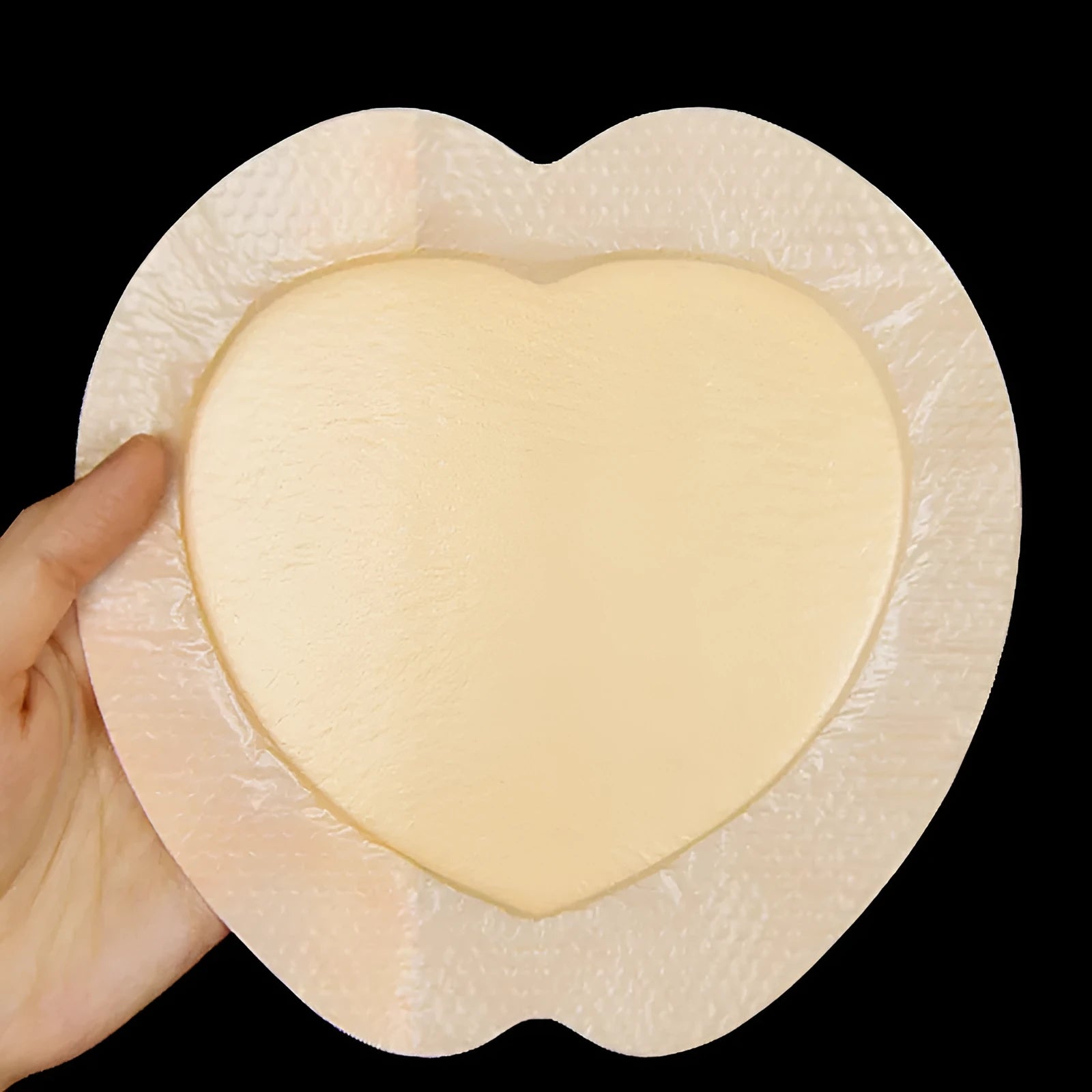Skin-coloured silica gel foam bedsore sticker for pressure ulcer prevention