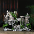 Fish tank resin castle decoration European style 17 x 6 x 13cm retro aquarium ornament