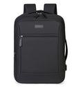 Women's large capacity business bag in solid colour Oxford cloth, available in beige, black, and other shades