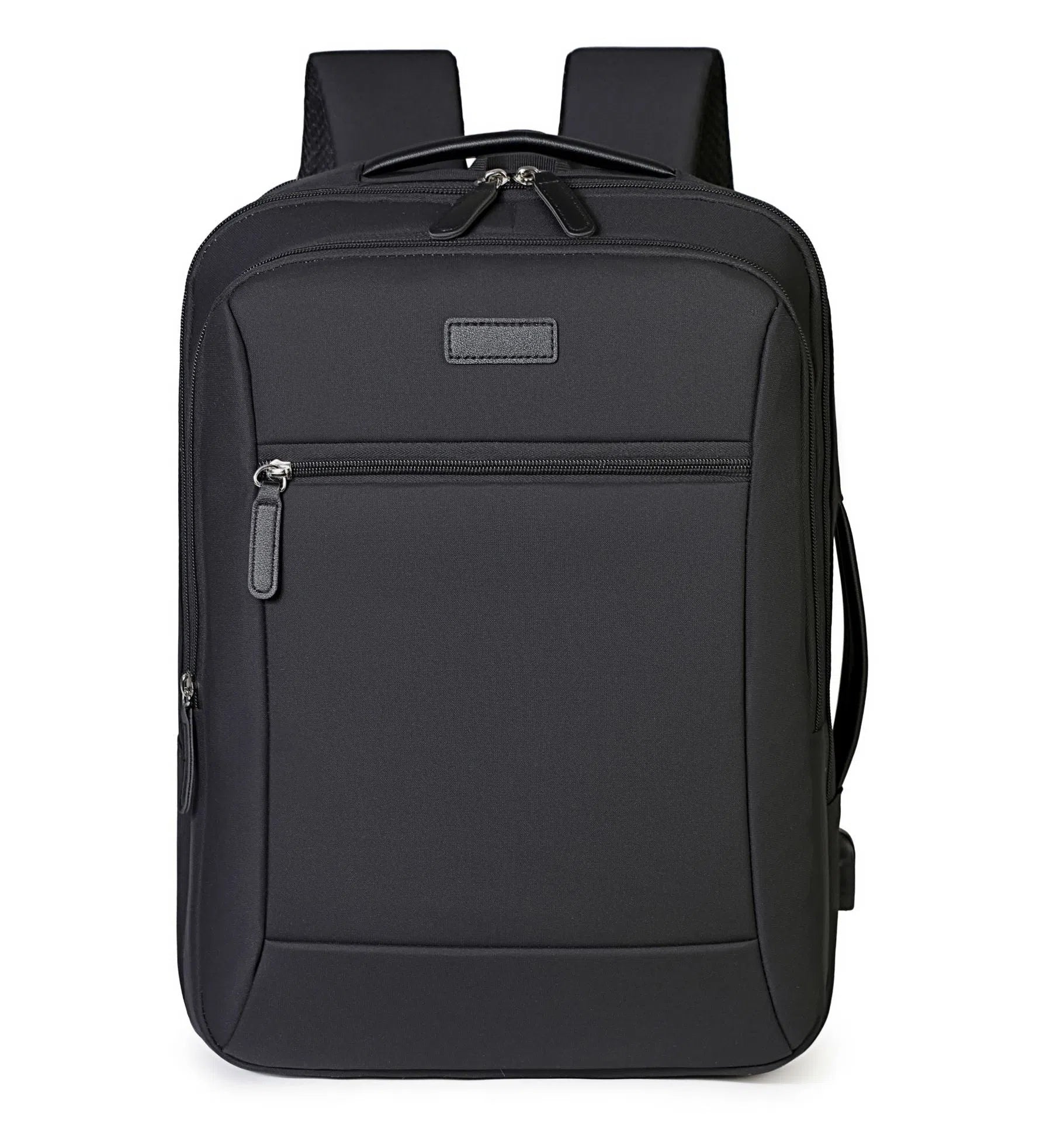 Women's large capacity business bag in solid colour Oxford cloth, available in beige, black, and other shades