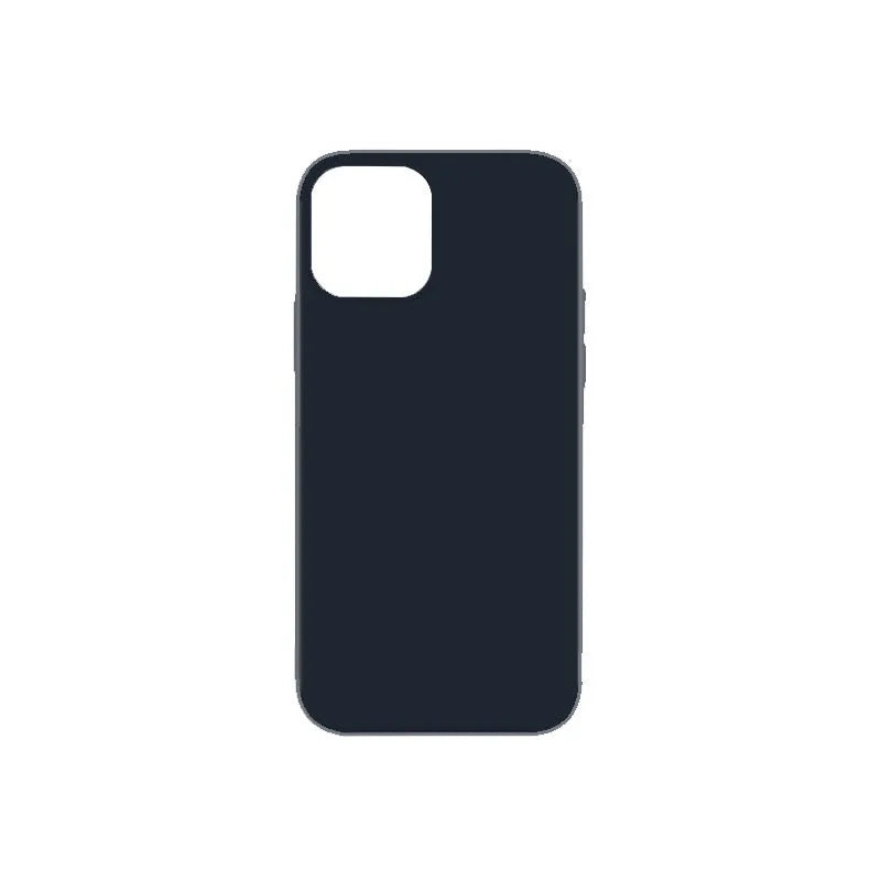 Candy silicone TPU phone case for iPhone 12 series in solid colour back cover style