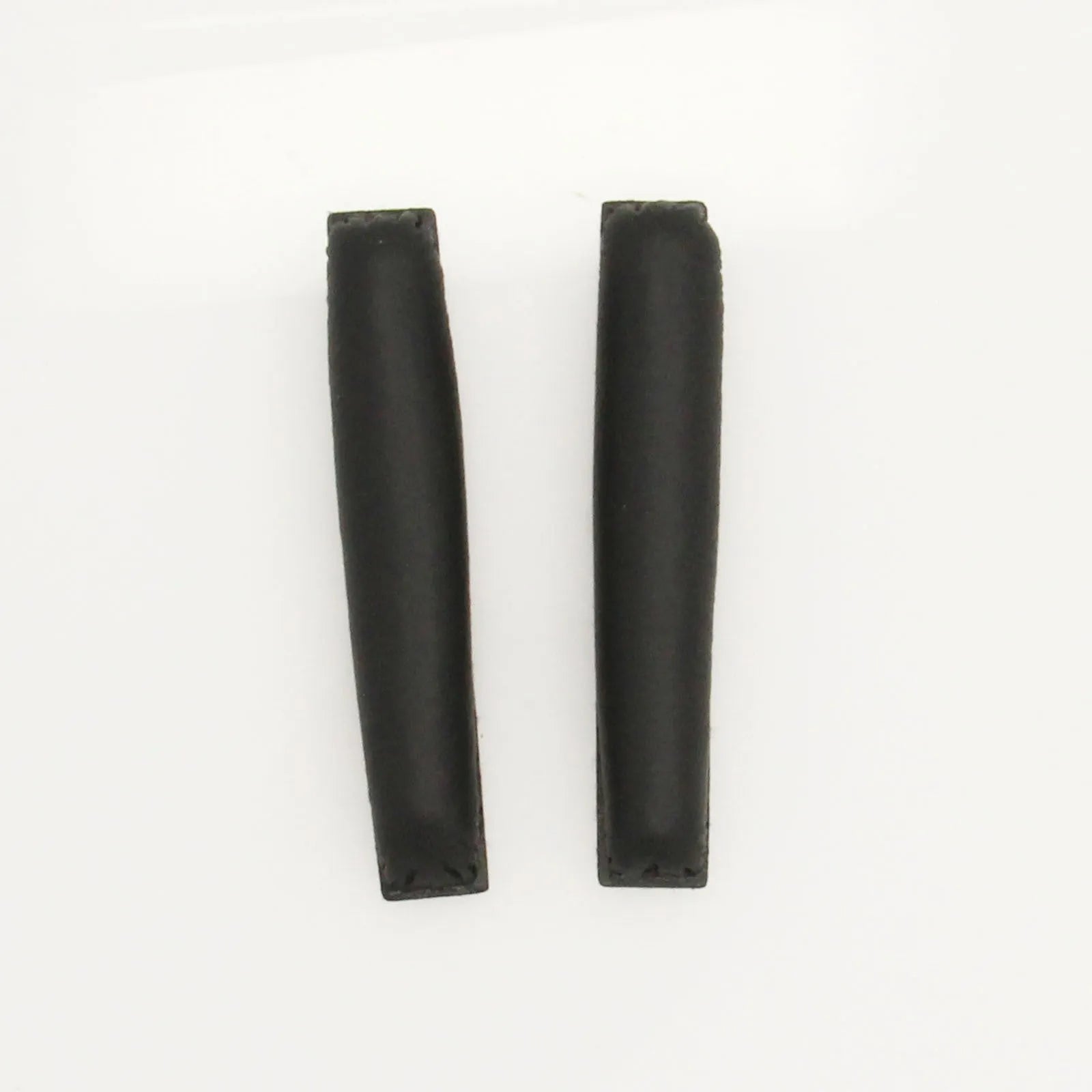Sennheiser PX100 PX200 PX100-II earphone sleeves foam cover set with black frog leather earmuffs and head beam