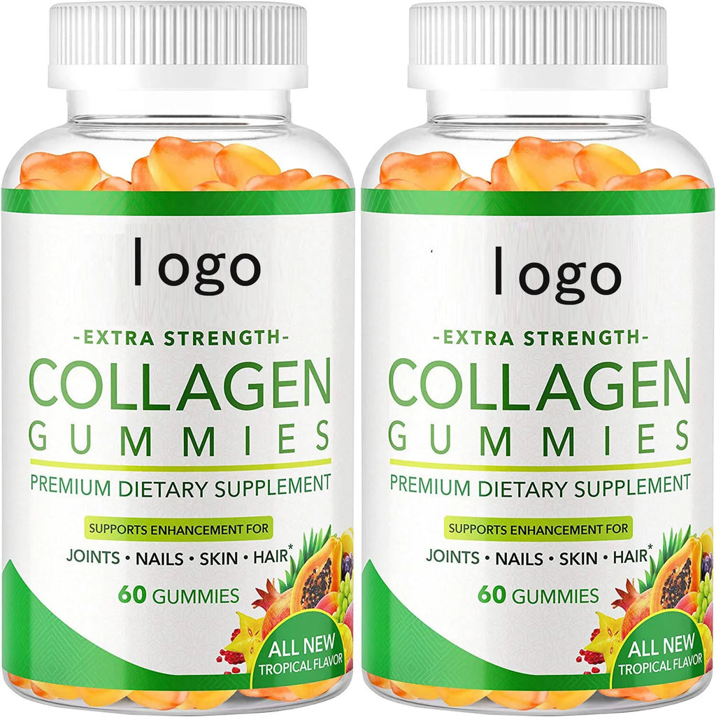 Collagen soft sweets fudge style, 60 gummies in a 60 g pack for cool dry storage