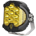 LED gold work light 50W 5000lm 6500K yellow for off-road vehicle modification, die-cast aluminium alloy, 12-30V