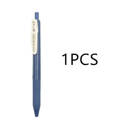 0.5mm bullet neutral gel pen with Japanese design in multiple colour options including retro styles