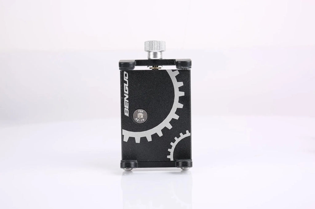 Aluminium alloy bicycle phone holder with fixed mount design in black, red and titanium colour options