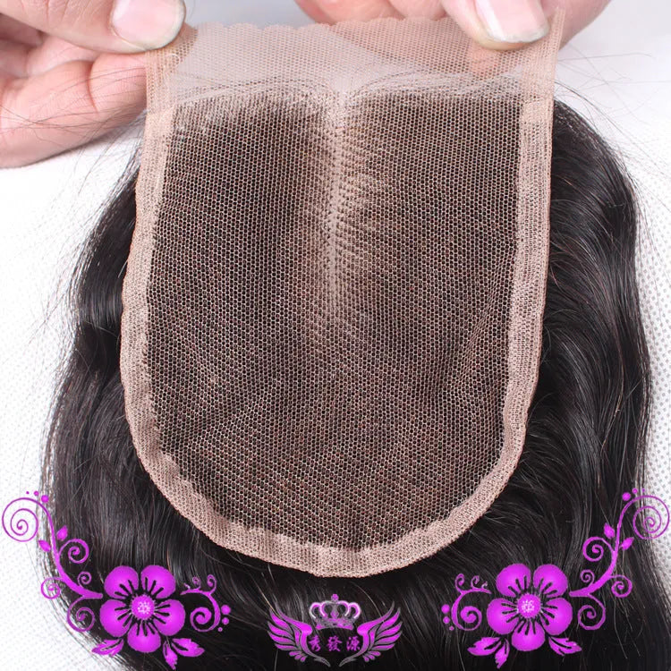 Deep wave full lace wig with hand-woven human hair and 4x4 closure, available in 8 to 20 inch lengths.