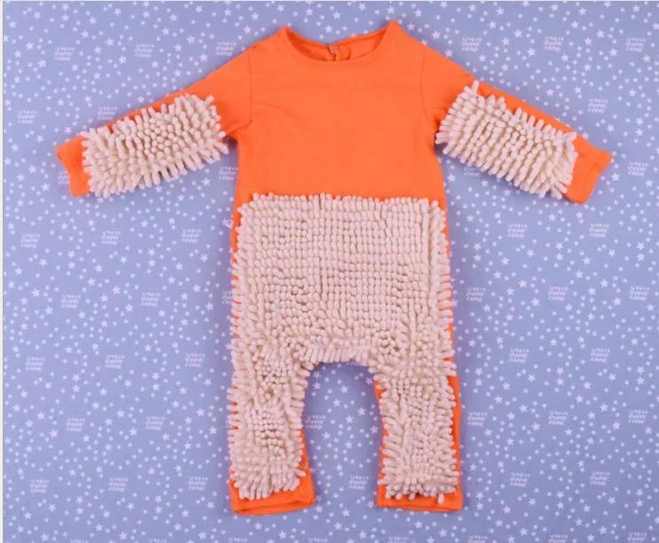 Baby crawler jumpsuit long sleeve flat car stitch in blue white colour size 73 cm