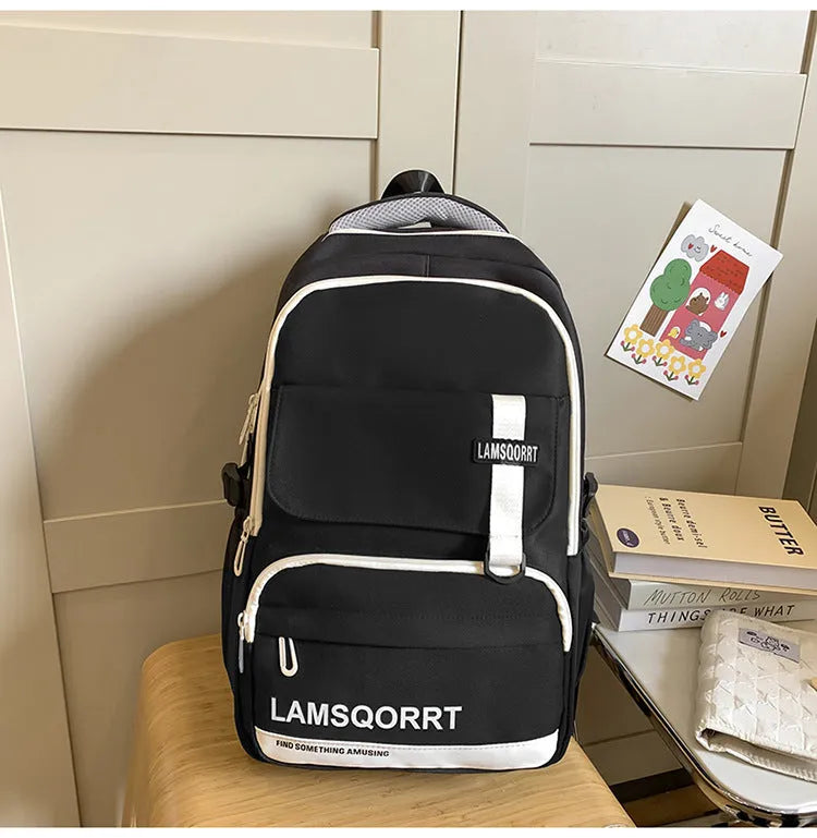 Waterproof nylon high school backpack in multiple colours with under 20L capacity