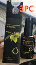 Argan oil hair care leave-in essential oil 50ml, yellow colour, for frizz, split ends and damaged dyes and irons