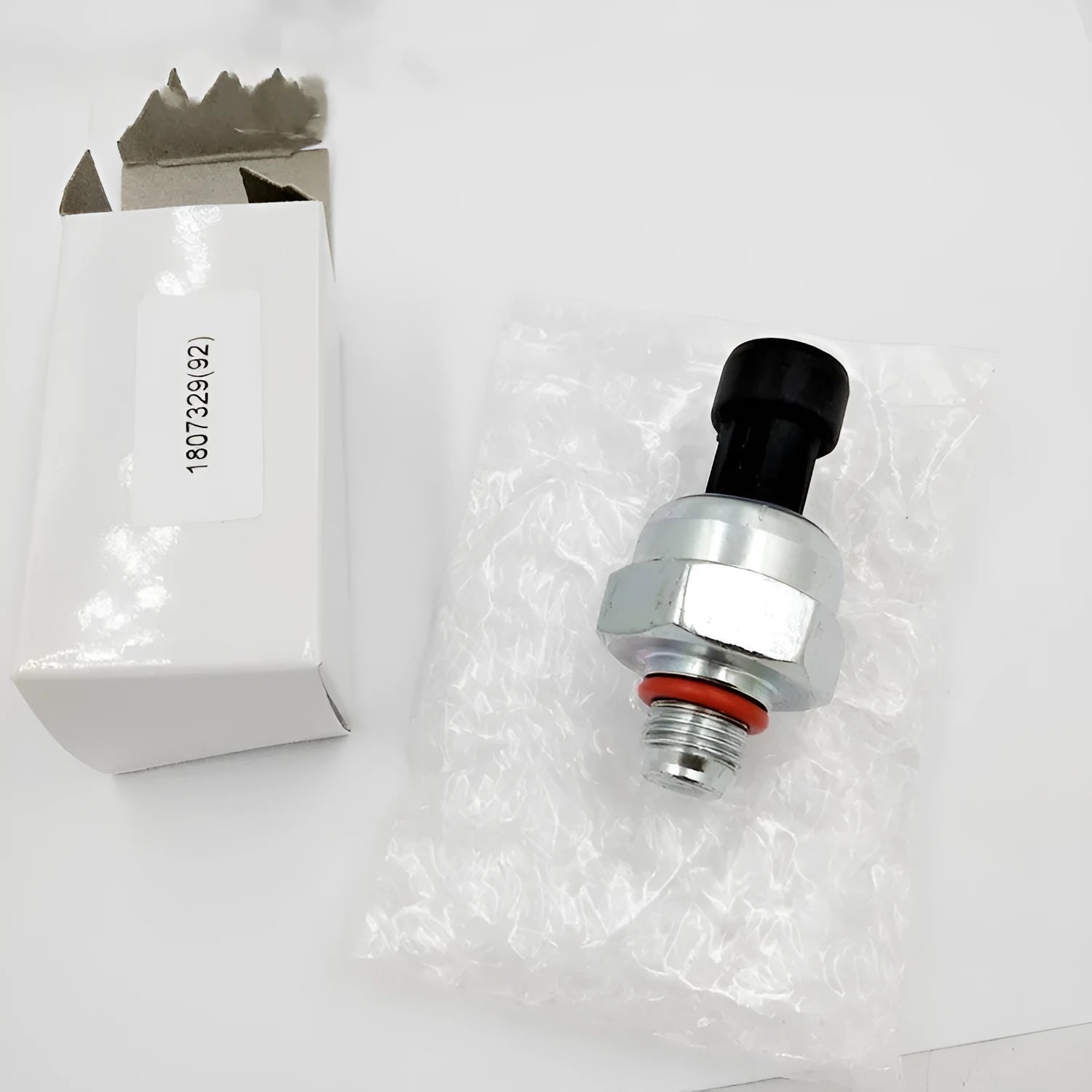 Ford F6TZ-9F838-A engine coolant pressure sensor with attached electrical connector.