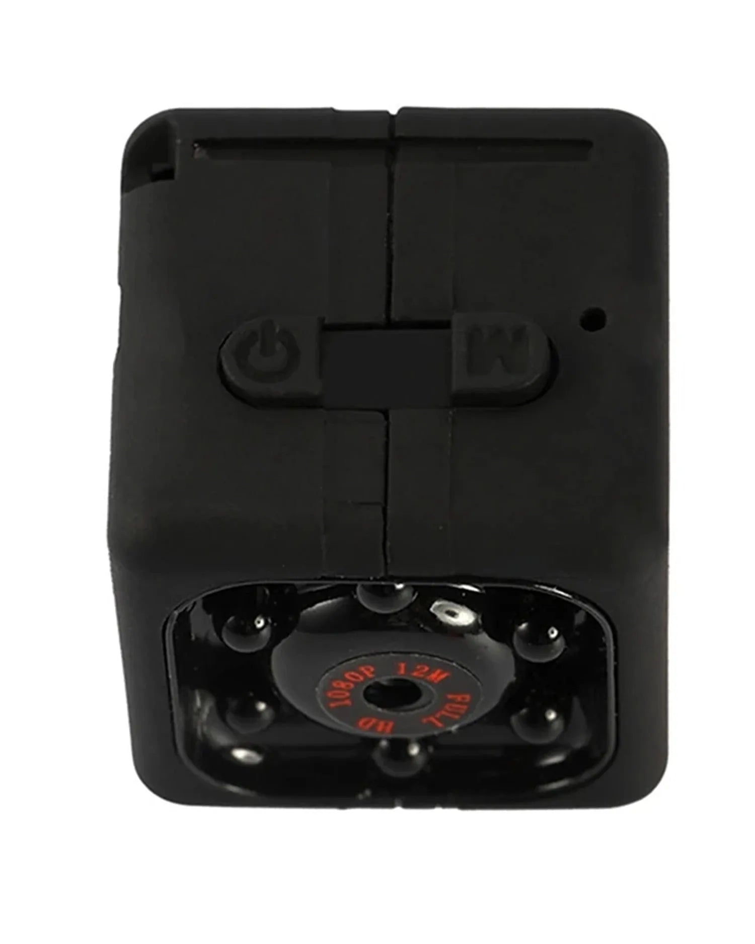 Black mini USB night vision camera showing lens and 80cm connection cable.